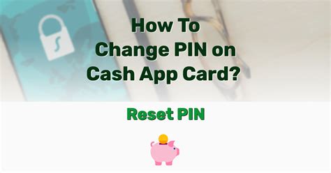 Cash App Card Pin Reset